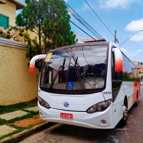 Veículo da frota de transporte