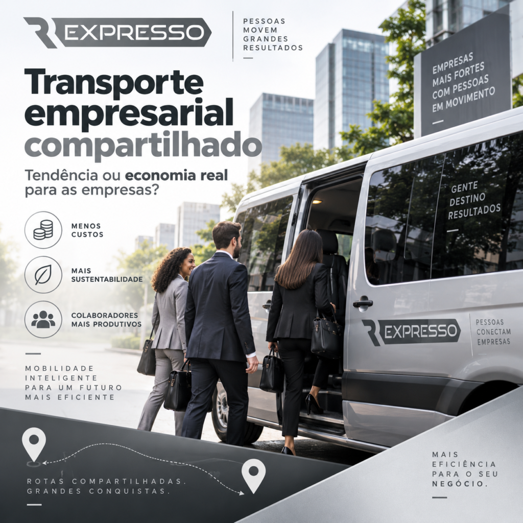 Transporte empresarial compartilhado: Tendência ou economia real para as empresas?